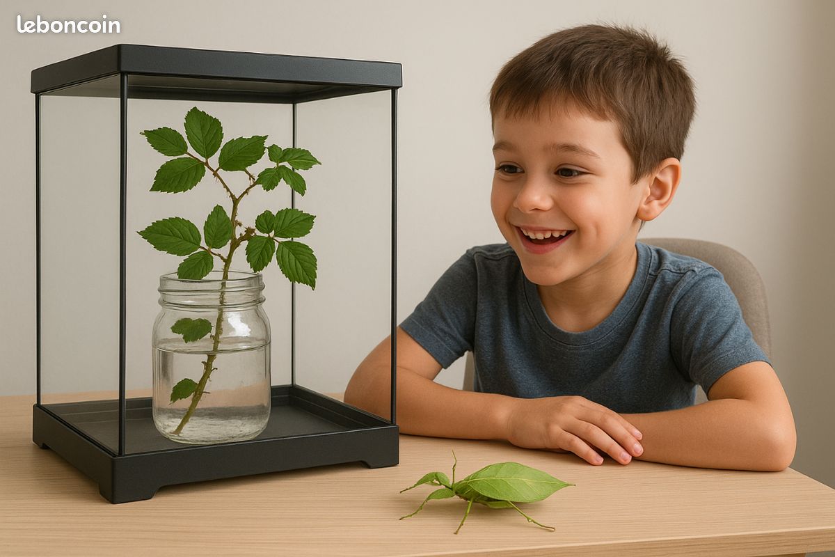 Kit d'incubation pour débuter l'élevage de Phasmes